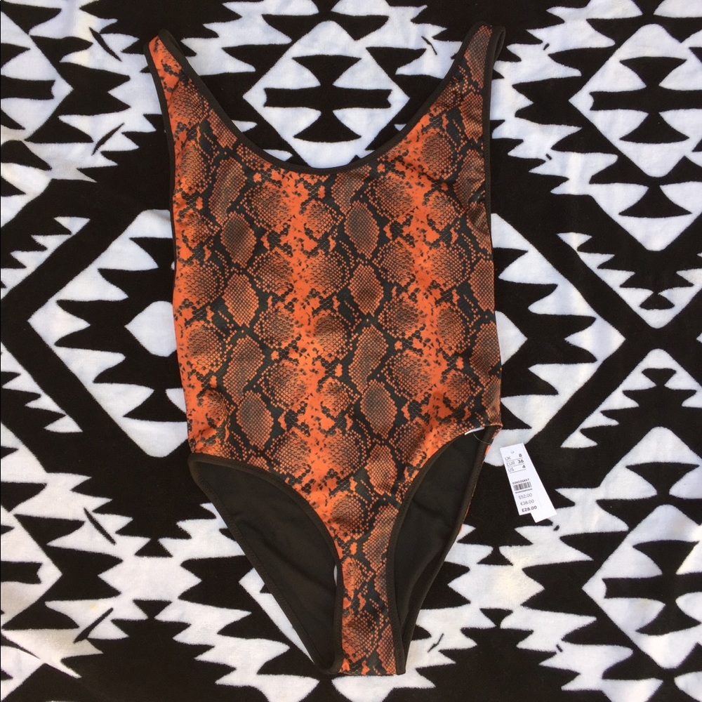 Topshop one piece swim